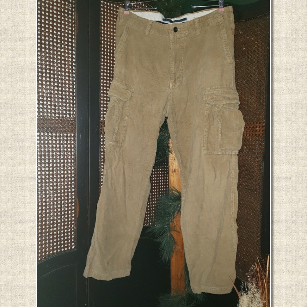 Men's Cargo Corduroy Pants